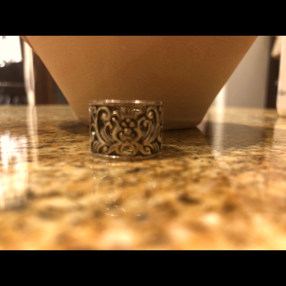 Silver eternity band